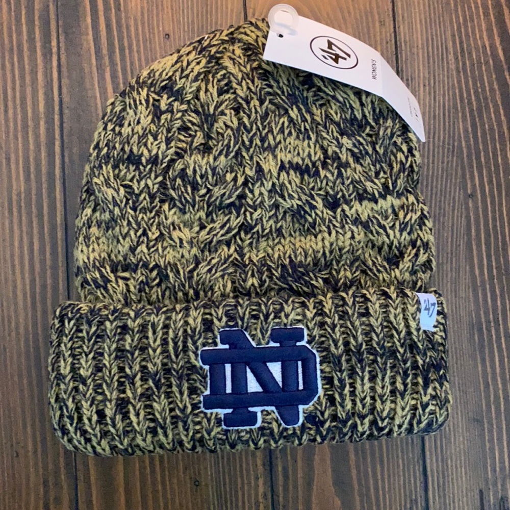 NHL Notre Dame Knit Cuffed Beanie/ Hat
